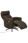 Fotel / recliner Kamares antracytowy - ACTONA